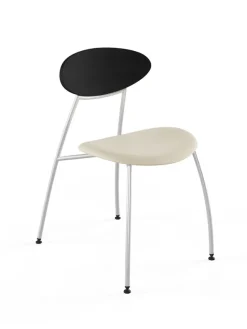 Stone stol, creme læder fra Naver Collection