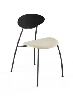 Stone stol, creme læder fra Naver Collection