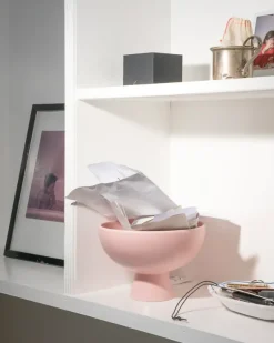 Strøm Skål, coral blush fra raawii