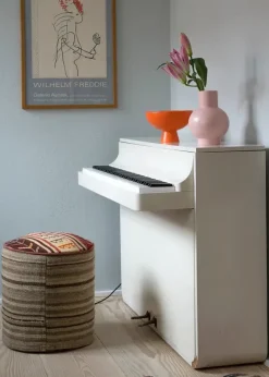 Strøm Skål, vibrant orange fra raawii