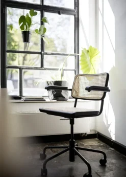 S 64 VDR Kontorstol, sort fra Thonet