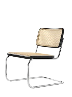 S 32 VL lænestol, natur felt fra Thonet