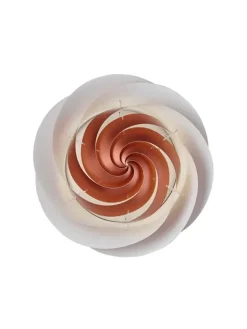 Swirl Loft/væglampe, kobber fra Le Klint