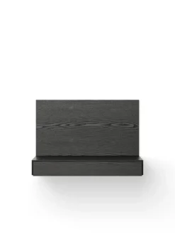 Tana Wall Mounted Desk, black stained oak fra New Works