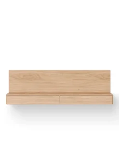 Tana Wall Mounted Media Module, oak fra New Works