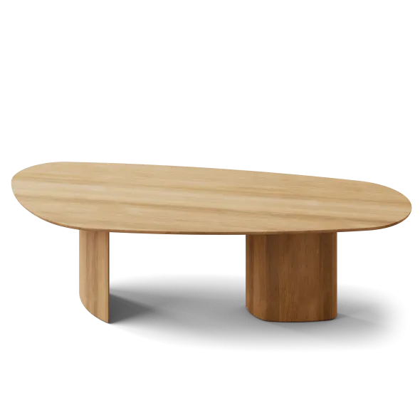 Tangent spisebord, rektangulær olieret eg fra DK3
