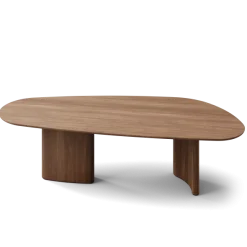 Tangent spisebord, rektangulær olieret valnød fra DK3