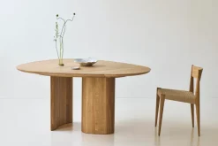 Tangent spisebord, rund Ø136 fra DK3