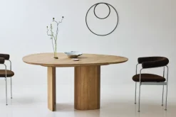 Tangent spisebord, rund Ø136 fra DK3