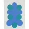 Teenagers from Mars Plaid, white/blue/leaf fra raawii