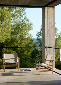 The Canvas Chair udendørs loungestol af Børge Mogensen