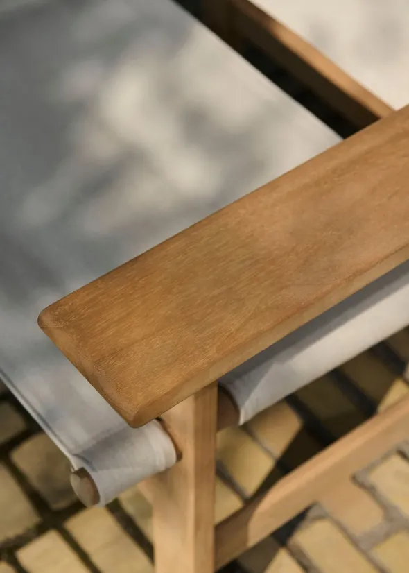 The Canvas Chair udendørs loungestol af Børge Mogensen