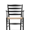 The Klint Armchair, sortlakeret eg fra Fredericia Furniture
