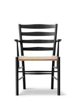 The Klint Armchair, sortlakeret eg fra Fredericia Furniture