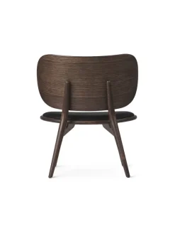 The Lounge Chair, sirka grå eg med sort læder fra Mater