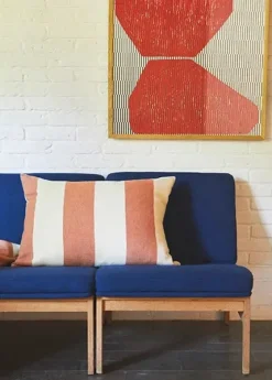 The Sweater Cushion, orange fra Silkeborg Uldspinderi