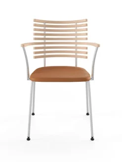 Tiger Armstol, cognac læder fra Naver Collection