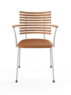 Tiger Armstol, cognac læder fra Naver Collection
