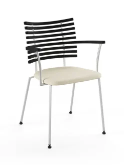Tiger Armstol, creme læder fra Naver Collection