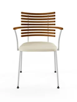 Tiger Armstol, creme læder fra Naver Collection