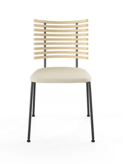 Tiger Stol, creme læder fra Naver Collection