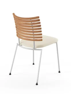 Tiger Stol, creme læder fra Naver Collection