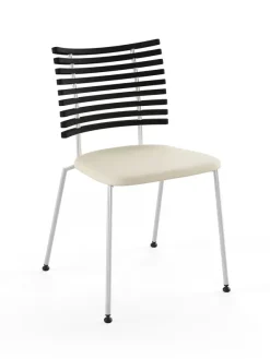 Tiger Stol, creme læder fra Naver Collection