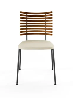 Tiger Stol, creme læder fra Naver Collection