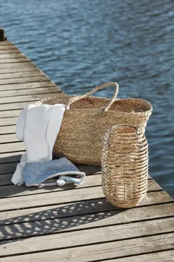 Toilettaske quiltet, ash grey fra Ib Laursen