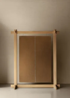 Twin Sabi gulvtæppe, Camel fra Linie Design
