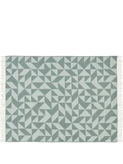 Twist a Twill Plaid, ocean green fra Silkeborg Uldspinderi