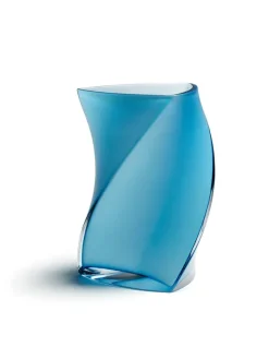 Twister vase fra Piet Hein (Blå)