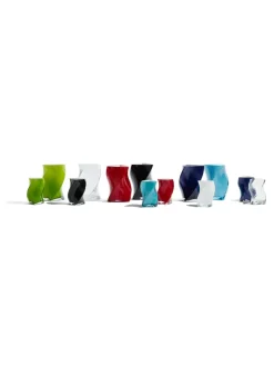Twister vase fra Piet Hein (Sort)