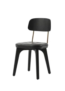 Utility Chair U Oak black Bellagio Black 7925 fra Stellar Works