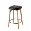 Utility Stool SH610 Oak natural Camo Sierra Black fra Stellar Works