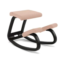 Variable Balans Stol, sort ask fra Variér