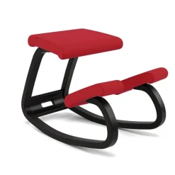 Variable Balans Stol, sort ask fra Variér