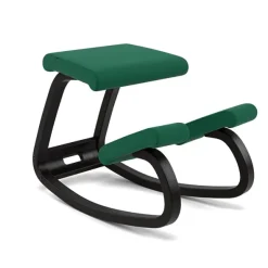 Variable Balans Stol, sort ask fra Variér
