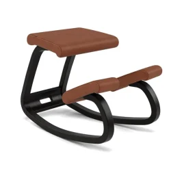 Variable Balans Stol, sort ask fra Variér