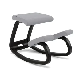 Variable Balans Stol, sort ask fra Variér