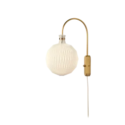 Væglampe, KK LEGACY, 101 mini, brass fra Le Klint