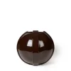 Vinci Vase 01, dark brown fra Louise Roe