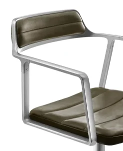 VIPP452 Swivel Chair, bosco grøn læder fra Vipp