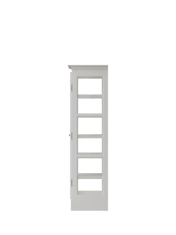 Vitrineskab Classic V3, hvid fra Lindebjerg Design