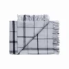 Warp & Weft Plaid, concrete/midnight fra Silkeborg Uldspinderi