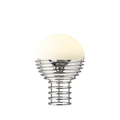 Wire portable bordlampe, Ø18 af Verner Panton