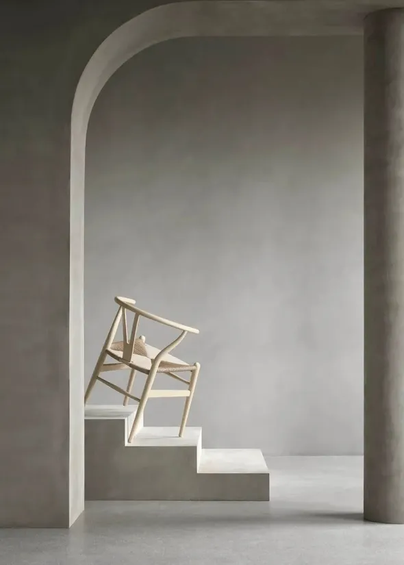 Y-stol CH24 Soft Barley af Hans J. Wegner