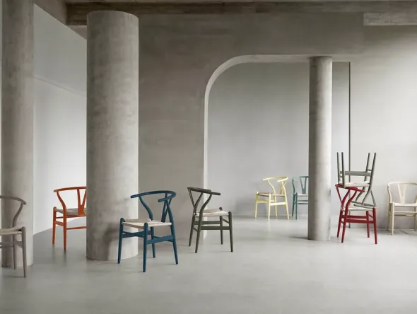 Y-stol CH24 Soft Barley af Hans J. Wegner