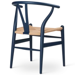 Y-stol CH24 Soft Blue af Hans J. Wegner