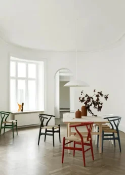 Y-stol CH24 Soft Green af Hans J. Wegner